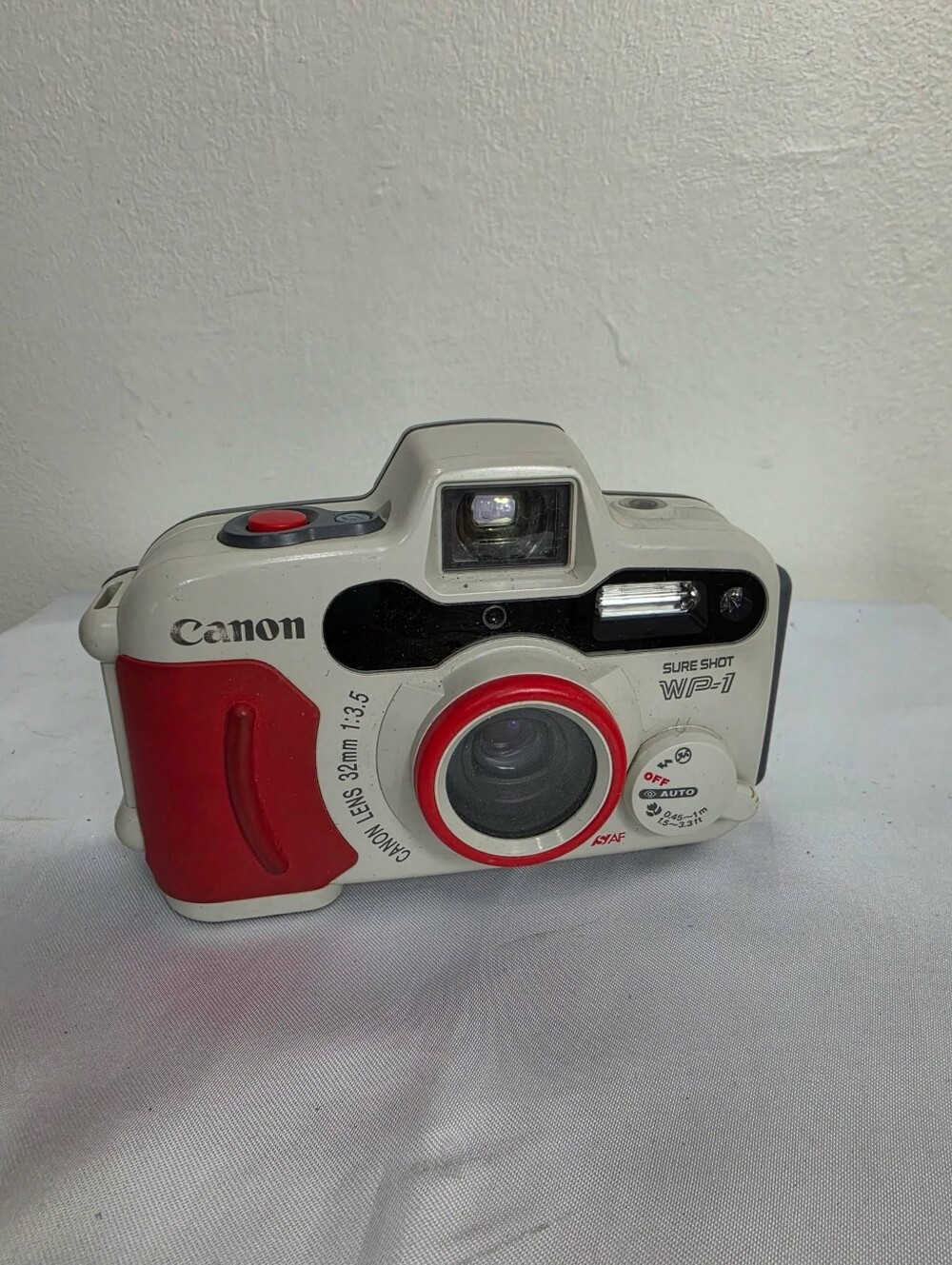 Weatherproof Canon Sure Shot WP-1 35mm Point & Shoot Film Camera Photography Art